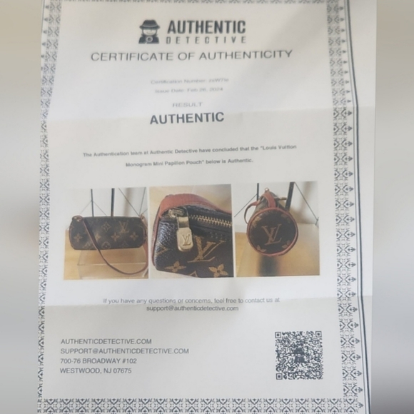 Louis Vuitton Monogram Mini Papillon Barrel Bag with COA - Picture 7 of 16